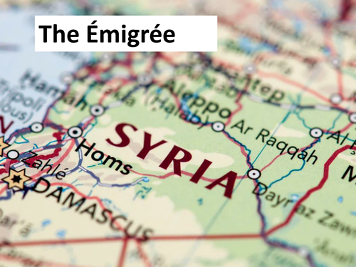 AQA Literature Poetry (Power and Conflict) - 'The Émigrée' by Carol Rumens