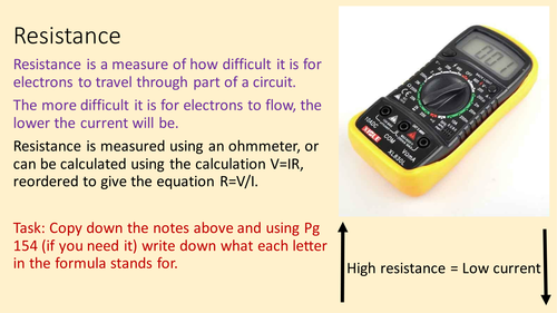 Electricity - Foundation to GCSE Physics