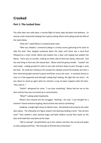 Narrative Writing: Crooked