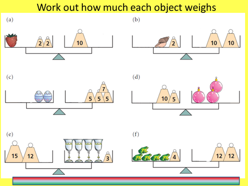 One Step and Two Step Equations