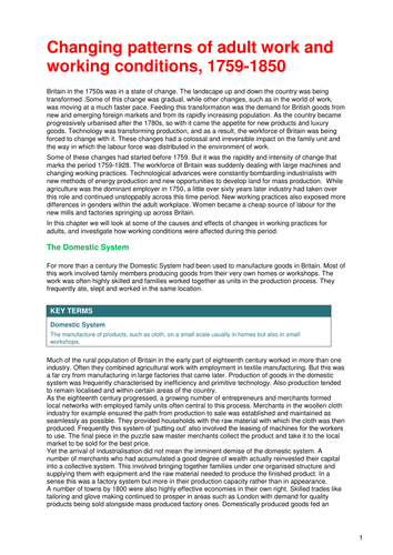 Industrialisation  information sheets