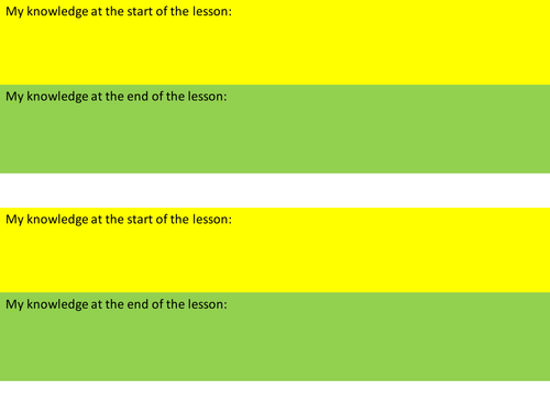 Measure progress in your lesson 