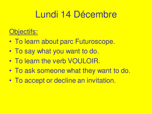 Parc Futuroscope: Invitations