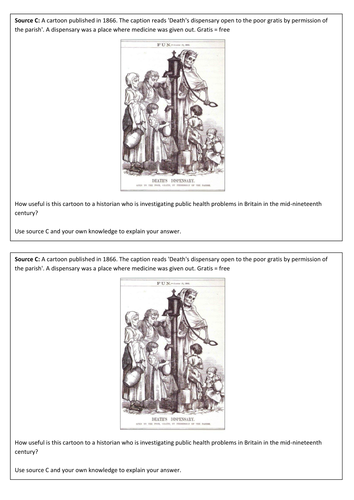 Medicine Through Time - How use is this source type questions - Q3 of Edexcel 2013