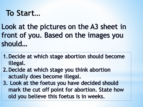 Introduction to abortion 