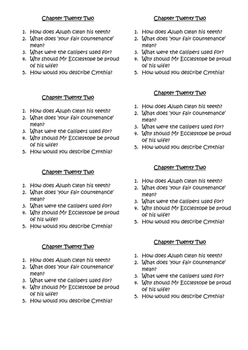 The Bone Magician Guided Reading Planning