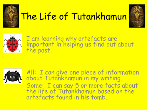 Tutankhamun Artefacts - What they tell us