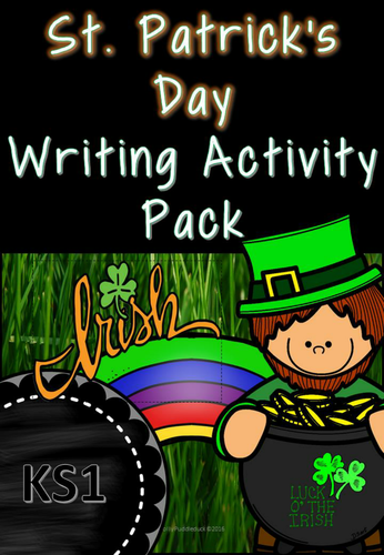 St. Patrick's Day  Writing Activity Pack for KS1