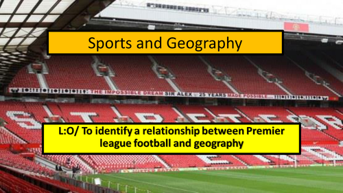 Sports and Geography 