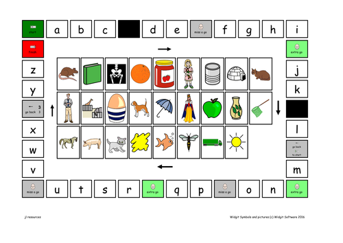 Phonics Game - Symbol Supported