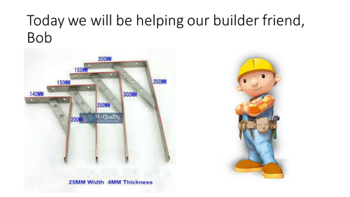 Pythagoras Introduction - Bob the builder
