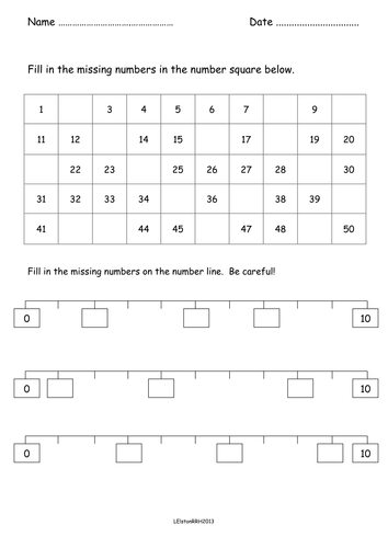 Set of worksheets suitable for KS1. Pairs to 10, place value