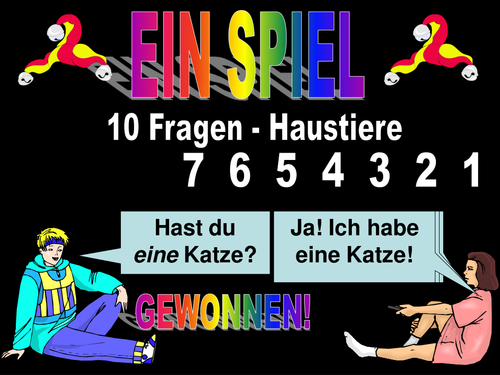 Haustiere - 10 Fragen | Teaching Resources