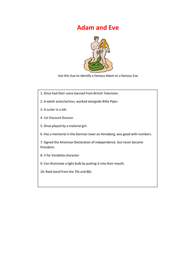 Humanities Challenge Wall: Extension Task