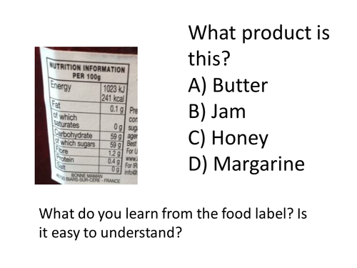 Food labels