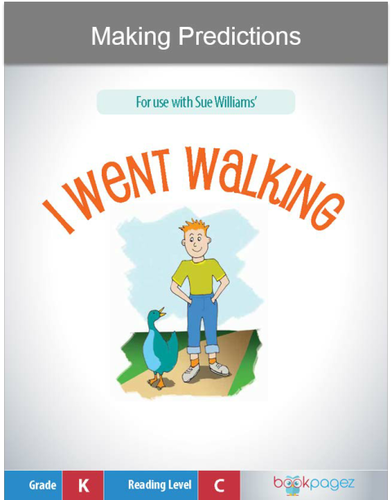 Making Predictions with I Went Walking, Kindergarten
