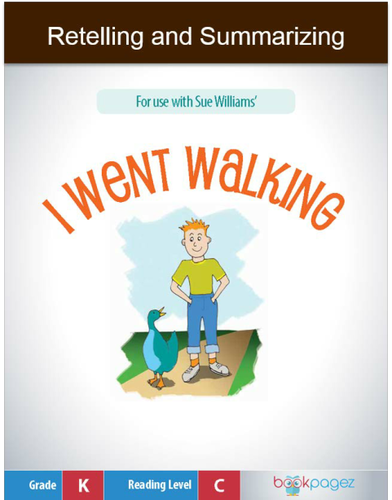 Retelling and Summarizing with I Went Walking, Kindergarten