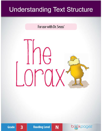 Understanding Text Structure with The Lorax, Third Grade