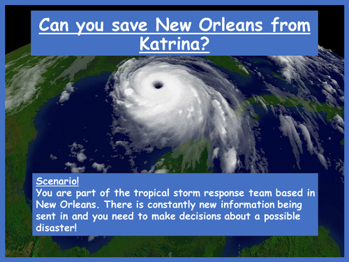 Hurricane Katrina DME (Tropical Storms)