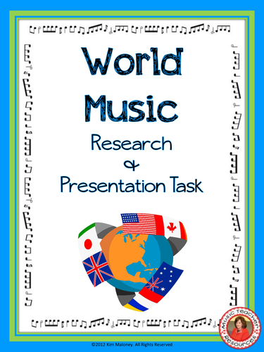 World Music Project and Presentation