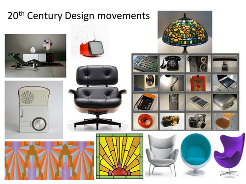 20th Century Design movements, an overview