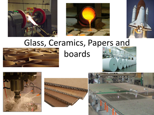Glass Ceramics Papers and Boards