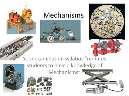 Mechanisms, an overview