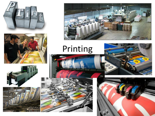 Printing processes overview