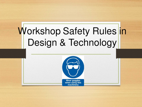 Workshop Safety