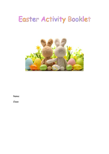 Easter Activity Pack   