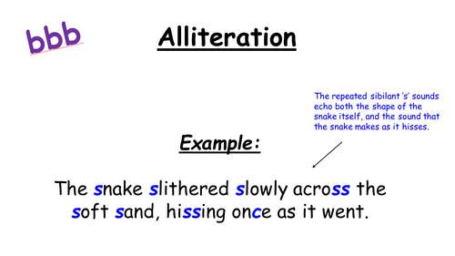 KS3 poetic technique cards