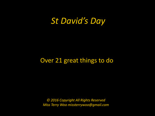 St David's Day Over 21 GreatThings To Do