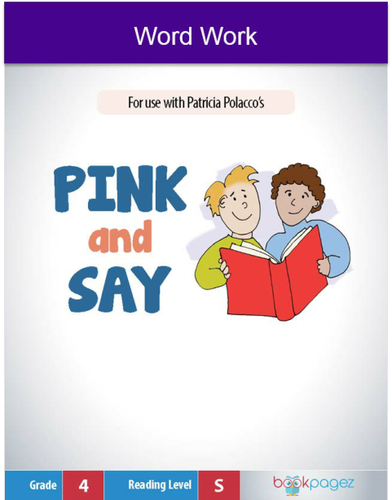Pink and Say Word Work (Ambiguous Vowels), Fourth Grade