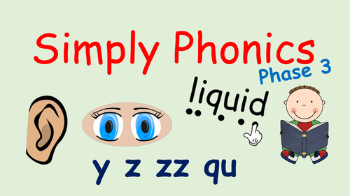 Phase 3 Phonics - Powerpoint to Introduce Set 7 with Blending and Tricky Words