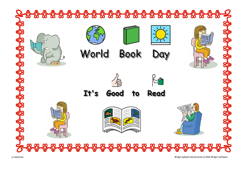 world book day worksheets symbol supported teaching resources