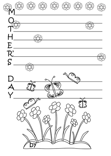 Mother's Day Acrostic Poem | Teaching Resources