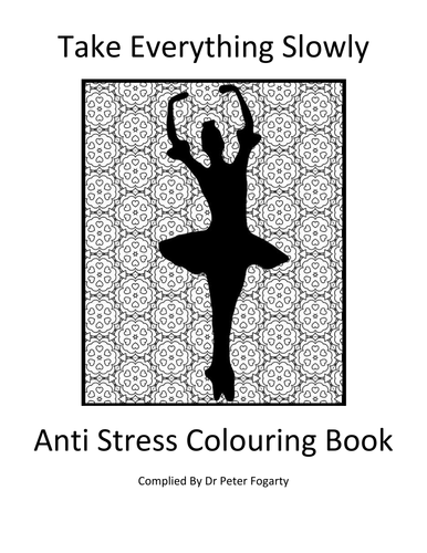 Anti Stress Colouring Book - Enjoy some colouring therapy.