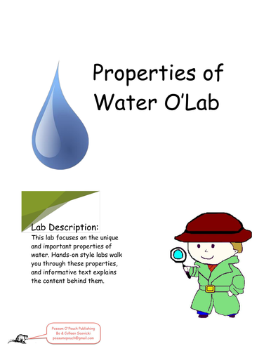Properties of Water O'Lab