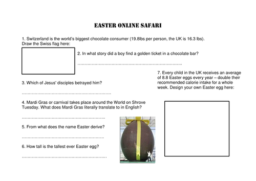 Easter Internet Safari