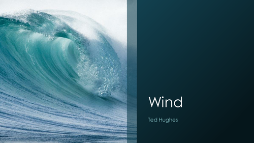 Poetry- Wind Ted Hughs by rec208 - Teaching Resources - TES