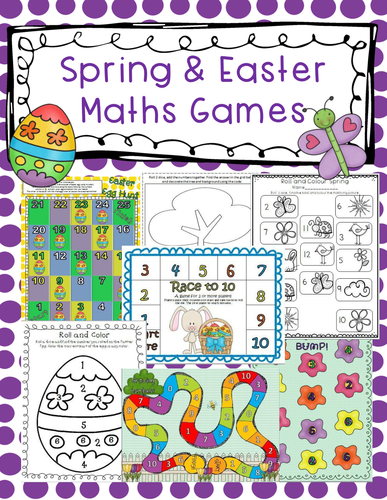 Spring and Easter Maths Games