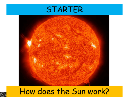 GCSE Physics - Nuclear Fusion & Life Cycle of Stars | Teaching Resources