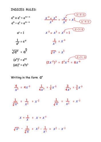 Indices