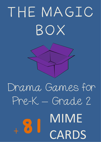 Mime Game : THE MAGIC BOX + Mime Cards