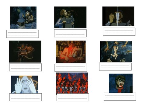 Macbeth Animated Tales Storyboard Exercise