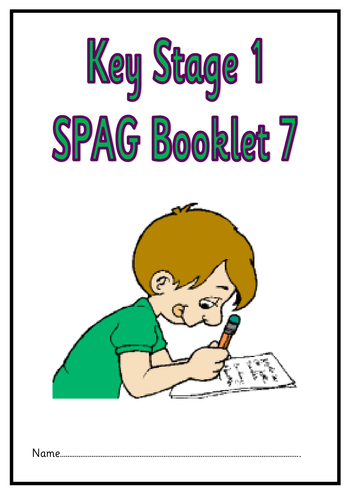 KS1 SPAG Activity Booklet 7 | Teaching Resources