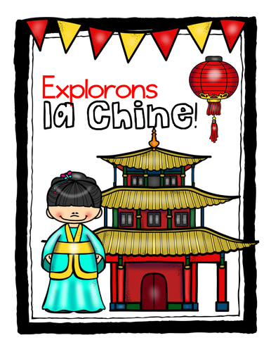 Explore China French Mini book - les pays / le Nouvel An Chinois