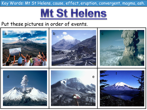 Lesson 4 Mt St Helens Case Study