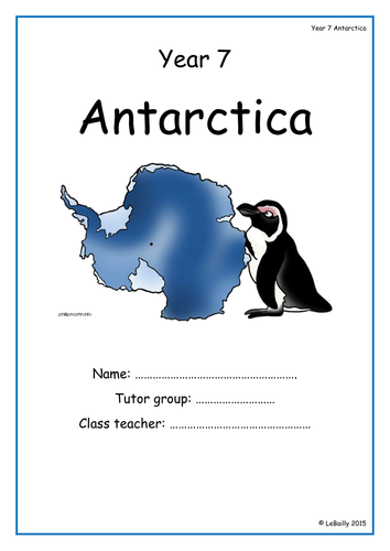 Antarctica workbook