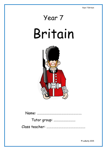 Britain workbook